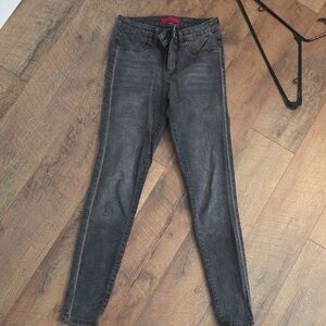 Jennifer Lopez Charcoal Skinny Jeans